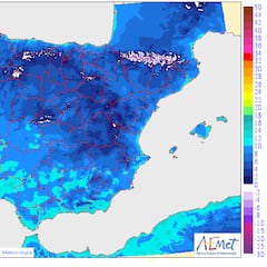 AEMET vaticina la llegada de “aire frío polar y luego ártico”: zonas afectadas y cuándo llegará la “masa templada”