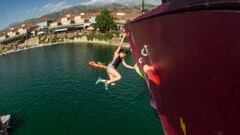 Concluyó el primer campeonato de escalada sobre agua en Chile