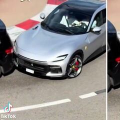 Charles Leclerc crashes his Ferrari in Monaco at famous Loews corner