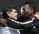 Pelé vs Maradona: quién ganó más títulos y cuáles son los récords