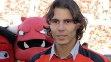 <b>AL FÚTBOL. </b>Nadal ayudará en lo que pueda al Mallorca.