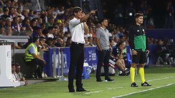 Leo Franco, entrenador del Huesca.