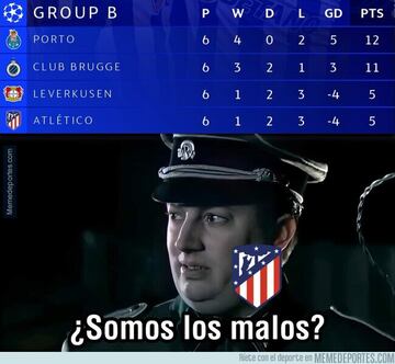 Los mejores memes de la jornada de Champions League