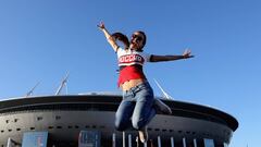 Belleza y color en la final de la Copa Confederaciones