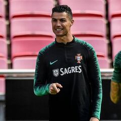 Cristiano vuelve con Portugal en la visita de Ucrania en Lisboa