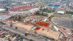 Así avanza una de las obras más esperadas de Santiago 2023: “Similar a Roland Garros”