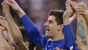 Courtois vale seis millones si hay un Chelsea-Atlético.