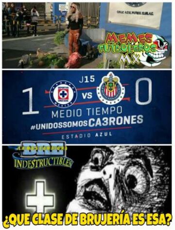 La bruja Zulema le hace el favor a Cruz Azul y los memes se burlan de Chivas