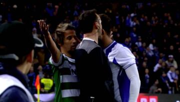 A Coentrao le pasa de todo: dedo en el ojo 'a lo Mourinho'