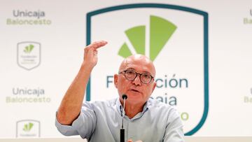 L¨®pez Nieto, presidente del Unicaja Baloncesto, hace balance de la temporada 2023-24.