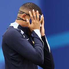 Why did Kylian Mbappé not play for France against the Netherlands in Euro 2024?