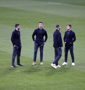 Cristiano Ronaldo ha vuelto a la Madrid para el partido de Champions ante el Atlético de Madrid tras su marcha del Real Madrid a la Juventus.
