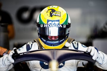 "Ayrton Senna siempre". Este es el mensaje que llevará el piloto francés Pierre Gasly en el casco durante el Gran Premio de Emilia Romagna para homenajear al piloto brasileño. 