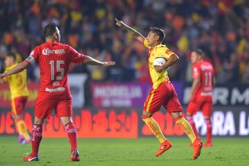 El duelo de Morelia y Toluca de cuartos de final en imágenes