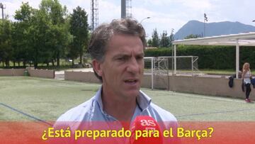 Larrazabal ve a Valverde en el Barça y se moja con su sustituto