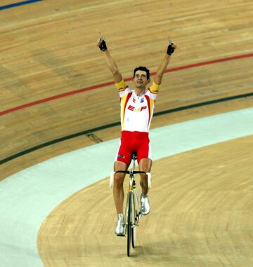 Joan Llaneras repitió oro en Pekín tras Atenas 2004 en ciclismo de pista.