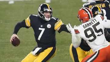 Desde que Myles Garrett fue reclutado en 2017 ha enfrentado a Ben Roethlisberger en cinco ocasiones, incluyendo playoffs, y posee un récord de 1-3-1.