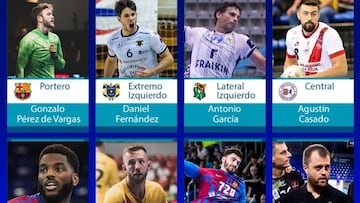 Agustín Casado entra por primera vez en el siete ideal de la Liga