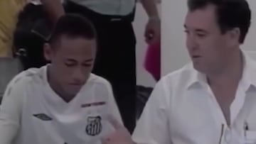 El presidente de Santos de Brasil manda mensaje de bienvenida a Neymar