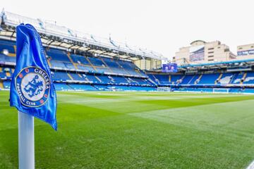 Panor&aacute;mica del interior de Stamford Bridge.