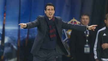 Unai Emery, entrenador del PSG.