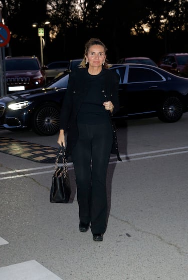 Sandra García-Sanjuán acude al Tanatorio.