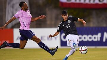 Imagen del partido entre Bermudas y México de la Concacaf Nations League