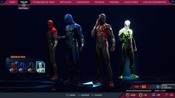 Trajes de Marvel's Spider-Man 2