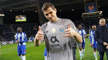 Casillas se rinde a Oporto: "Y no me pagan un duro#"