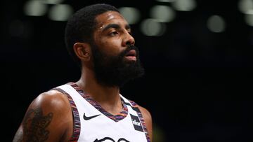 Kyrie Irving, durante un partido de la NBA con Brooklyn Nets