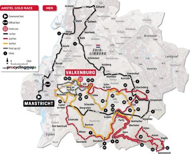Amstel Gold Race 2023: perfil, recorrido, participantes y favoritos