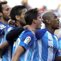 Resumen Málaga 3 - Athletic 3: Rolan y Baysse salvan a Michel