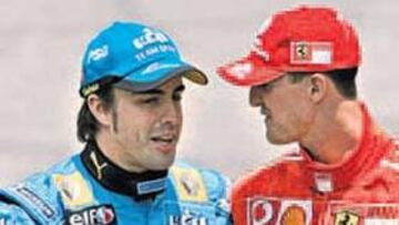 <b>CABALLERO. </b>Schumacher ha admitido con deportividad su derrota.