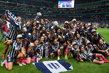 during the game Monterrey vs Tigres UANL, corresponding to Great final second leg match of the 2019 Torneo Apertura 2019 of the Liga BBVA MX Femenil, at BBVA Bancomer Stadium, on December 07, 2019.
&lt;br&gt;&lt;br&gt;
durante el partido Monterrey vs Tigres UANL, correspondiente a la Gran Final partido de Vuelta del Torneo Apertura 2019 de la Liga BBVA MX Femenil, en el Estadio BBVA Bancomer, el 07 de Diciembre de 2019.