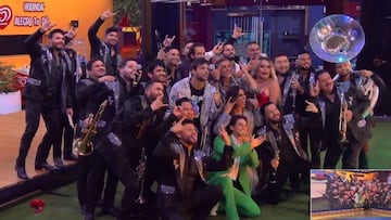 Video: Así fue el show de la Banda El Recodo en La Casa de los Famosos