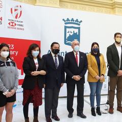 Málaga se vuelca con el Spain Sevens de rugby a siete