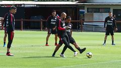 Así fue la primera práctica de Vidal en Pinto Durán