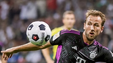 Bremen (Germany), 23/09/2017.- Munich's Harry Kane in action during the German Bundesliga soccer match between SV Werder Bremen and FC Bayern Munich in Bremen, Germany, 18 August 2023. (Alemania) EFE/EPA/RONALD WITTEK CONDITIONS - ATTENTION: The DFL regulations prohibit any use of photographs as image sequences and/or quasi-video.
