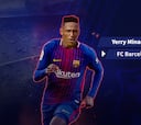 El Barça hizo oficial el fichaje del colombiano Yerry Mina