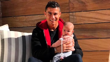 Cristiano, un padre orgulloso que presume de su hija Eva