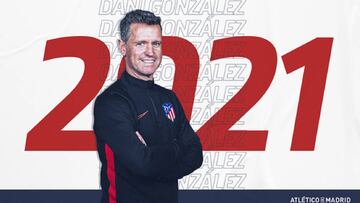 Dani Gonz&aacute;lez, entrenador del Atl&eacute;tico Femenino. 