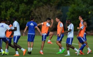 El Chelsea de Falcao y Cuadrado se prepara para la final de la Community Shield