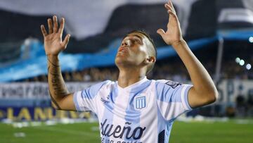 Centurión se entrenó con Racing: "Es un lindo desafío"