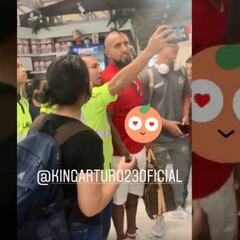 Así fue la locura que generó Vidal en su visita a Colombia