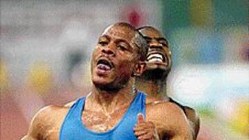 <B>EL MÁS RÁPIDO.</B> Greene venció en los 100 metros con gran marca.