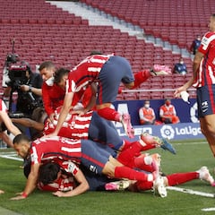 La historia da campeón al Atlético