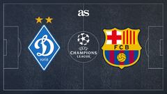 All the information you need to know on how and where to watch Dynamo Kyiv host Barcelona at NSC Olimpiyskiy (Kyiv) on 24 November at 21:00 CET.