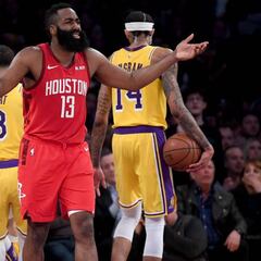 Los Lakers se dan otro impulso ante un Harden desquiciado