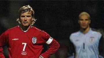 David Beckham liderará a la selección inglesa mañana en Liechtenstein.
