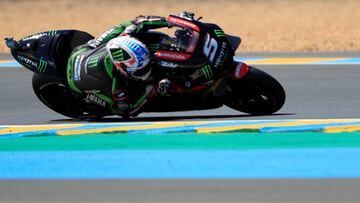 Johann Zarco en Le Mans.